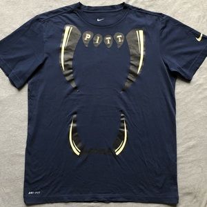 Nike Pitt Panthers Lets Brawl t Shirt size Large